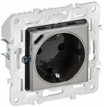 SKANDY Роз. с з/к/ш 16А с USB C 18Вт SK-R17N никель IEK SKANDY Роз. с з/к/ш 16А с USB C 18Вт SK-R17N никель IEK