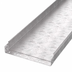 Лоток неперфорированный Профи HDZ 400х80х6000 (2,0 мм) (12 м/уп) Промрукав