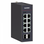 Промышленный неуправляемый коммутатор с POE/POE+, 2×10/100/1000Base SFP слота, 8×10/100/1000Base-T(X) портов RJ45 (8×POE), 48-57 DC, резервированием Промышленный неуправляемый коммутатор с POE/POE+, 2×10/100/1000Base SFP слота, 8×10/100/1000Base-T(X) портов RJ45 (8×POE), 48-57 DC, резервированием