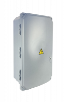 Щит с монтажной панелью ЩМПп  543х311х164 с замком дв.серая IP55 SOLID  КРЗМИ (2)