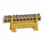 Шина нулевая тип Стойка OptiKit BB-S-PE-DIN-10-6х9-желтый Шина нулевая тип Стойка OptiKit BB-S-PE-DIN-10-6х9-желтый