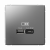 Розетка 2гн USB+USB A+C с/у сталь механизм высокоскор.заряд. QC PD ArtGallery Systeme Electric (1/8/16) Розетка 2гн USB+USB A+C с/у сталь механизм высокоскор.заряд. QC PD ArtGallery Systeme Electric (1/8/16)