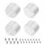 Заглушка WPH-FLEX-D22-360deg WHITE ALU с отверстием (Arlight, Металл) Заглушка WPH-FLEX-D22-360deg WHITE ALU с отверстием (Arlight, Металл)