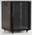 Hyperline TWB-FC-1845-SR-RAL9004 Шкаф настенный 19-дюймовый (19"), 18U, 920x600х450мм, металлическая передняя дверь с замком, две боковые панели, с во