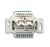 Мех-м UAE/IAE (ISDN)-разъём с/у rj45 8(8) пластик серый IP20 ABB Busch-Jaeger механизмы