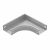 Угол плоский плавный 90 град. к лотку 100х80, толщ. 0,7 мм, Сендзимир цинк Угол плоский плавный 90 град. к лотку 100х80, толщ. 0,7 мм, Сендзимир цинк