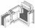 Секция Z прав. вверх 3200А Al 3L+N+1/2PE НК IP55 тран. IEK