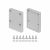 Заглушка IP-LINE-4050 SILVER глухая (Arlight, Металл) Заглушка IP-LINE-4050 SILVER глухая (Arlight, Металл)