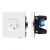 Механизм компьютерной розетки двойной SCT-TENDO-MPC2-PL-WH (RJ-45, CAT6) (Arlight, Белый) Механизм компьютерной розетки двойной SCT-TENDO-MPC2-PL-WH (RJ-45, CAT6) (Arlight, Белый)
