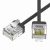 Патч-корд неэкранированный Ultra SLIM CAT6 U/UTP 4х2, 32 AWG, LSZH, чёрный, 1,7м