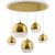 Maytoni Modern Tessara Золото Подвесной светильник