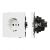 Механизм электрической розетки SCT-TENDO-MEU1-PL-WH (230V, 16A) (Arlight, Белый)