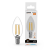 Лампа светодиод 10Вт Свеча Е14 2700К 650Лм филамент прозр Gauss Filament Elementary (1/10/100)