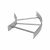 Угол лестничный горизонтальный 45 градусов 100х1000, толщ. 3 мм, R600, в комплекте с крепёжными элементами, необходимыми для монтажа, алюминий Угол лестничный горизонтальный 45 градусов 100х1000, толщ. 3 мм, R600, в комплекте с крепёжными элементами, необходимыми для монтажа, алюминий