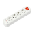 Колодка 4гн с З/К с выкл белая 16А 2хUSB 5340 УЗВ-4USB-GRAND IN HOME (1/40)