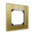 MERTEN M-Elegance РАМКА стеклянная 1 пост, ЗОЛОТО, SM