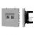 Механизм сдвоенной компьютерной розетки SCT-NOBE-MPC2-SFPL-IS (RJ-45, CAT6) (Arlight, Никель) Механизм сдвоенной компьютерной розетки SCT-NOBE-MPC2-SFPL-IS (RJ-45, CAT6) (Arlight, Никель)