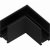 MGN TRACK/S accessory horizontal corner BK