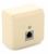Розетка 1гн ТФ RJ11 о/у крем IP20 Этюд Schneider Electric  (1/20/120)