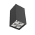 Светодиодный светильник VARTON DL-Box Reflect Multi 2x2 накладной 14 Вт 4000 К 80х80х150 мм RAL9005 черный муар 36°