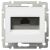 VALENA DIY Роз. телефонная с рамкой RJ11 бел. VALENA DIY Роз. телефонная с рамкой RJ11 бел.