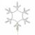 Фигура световая "Снежинка LED" цвет белый, размер 45х38 см Neon-Night (1/1/25)