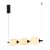 Светильник SP-CARAMELA-HANG-L720-12W Warm2700 (BK, 360 deg, 230V) (Arlight, IP20 Натуральный шелк, 3 года) Светильник SP-CARAMELA-HANG-L720-12W Warm2700 (BK, 360 deg, 230V) (Arlight, IP20 Натуральный шелк, 3 года)