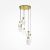 Подвесной светильник Жемчужное Золото Coctail time MOD325PL-07G Подвесной светильник Жемчужное Золото Coctail time MOD325PL-07G