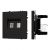 Механизм сдвоенной компьютерной розетки SCT-NOBE-MPC2-SFPL-BK (RJ-45, CAT6) (Arlight, Черный оникс) Механизм сдвоенной компьютерной розетки SCT-NOBE-MPC2-SFPL-BK (RJ-45, CAT6) (Arlight, Черный оникс)