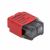 Клеммная колодка 12мм 1x2 16А 300В красный прозрачная DKC (ДКС)