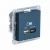 Розетка 2гн USB+USB A+C с/у изумруд механизм высокоскор.заряд. QC PD AtlasDesign Systeme Electric