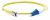 Hyperline FC-S2-9-LC/UR-ST/UR-H-20M-LSZH-YL Патч-корд волоконно-оптический (шнур) SM 9/125 (OS2), LC/UPC-ST/UPC, 2.0 мм, simplex, LSZH, 20 м