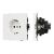 Механизм электрической розетки SCT-TENDO-MEU1-SFPL-WH (230V, 16A) (Arlight, Матовый белый)