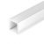 Профиль SL-SLIM20-H20-3000 WHITE (BY) (Arlight, Алюминий)