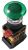 Кнопка Грибок AELA-22 зеленая с подсветкой NO+NC 24В EKF PROxima (1/10/200)