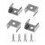 Держатель ARL-NOVA-1615-CLIP STEEL (Arlight, Металл) Держатель ARL-NOVA-1615-CLIP STEEL (Arlight, Металл)