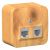 Розетка 2гн комп+ТФ RJ45+RJ11 о/у ясень изол.пласт. кат.5е IP20 Blanca Schneider Electric