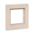 1 - местная рамка, IP44, кремовая, пластик Эпика EKF