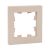 1 - местная рамка, кремовая, пластик Эпика EKF