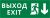 Пиктограмма ДСО-IP20 "Выход Фигура - вниз 1"