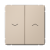Выключатель управления жалюзи 2кл с/у песочный механизм ArtGallery Systeme Electric (1/5/20)