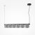 Подвесной светильник MOD319PL-L30B3K