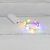 Гирлянда «Роса» с крупными каплями 2 м, 20 LED, цвет свечения мультиколор, 2хCR2032 в комплекте, тонкий батарейный блок NEON-NIGHT