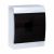 Бокс ЩРН-П-8мод настен пласт бел (дв.прозр) IP41 "SlimBox" EKF PROxima