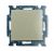 Выкл 1-клавиш. мех-м с накладкой 10А 220-250В с/у шампань матовый IP20 ABB Basic 55