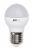Лампа светодиод 9Вт шар Е27 4000К 820Лм матовая PLED POWER Jazzway