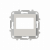 Центральная плата (накладка) пластик матовая IP20 ABB