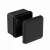 MultiBox Коробка распределительная с мембранными вводами IP66 70х70х42 Черная (со стикером) MultiBox Коробка распределительная с мембранными вводами IP66 70х70х42 Черная (со стикером)