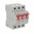 Автоматический выключатель модульный YON max типа MD63N, 6кА, 3 полюса, хар-ка D, 63А, без теплового расцепителя Автоматический выключатель модульный YON max типа MD63N, 6кА, 3 полюса, хар-ка D, 63А, без теплового расцепителя