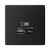 Розетка 2гн USB+USB A+C с/у карбон механизм высокоскор.заряд. QC PD ArtGallery Systeme Electric (1/8/16) Розетка 2гн USB+USB A+C с/у карбон механизм высокоскор.заряд. QC PD ArtGallery Systeme Electric (1/8/16)